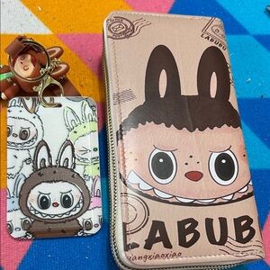 Wallet and Keychain Set